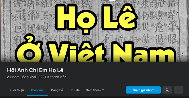 Ăn theo cuộc chiến tên Josh tại Mỹ, hàng loạt hội nhóm dòng họ Nguyễn, Lê được lập ra với hơn 322,000 thành viên chỉ sau vài ngày! - Ảnh 3.