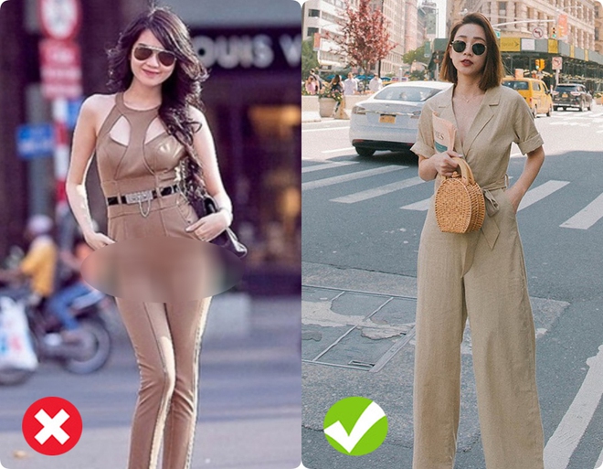 Chị em muốn mặc jumpsuit để khoe dáng thì đừng gây phản cảm như cô gái này... - Ảnh 3.