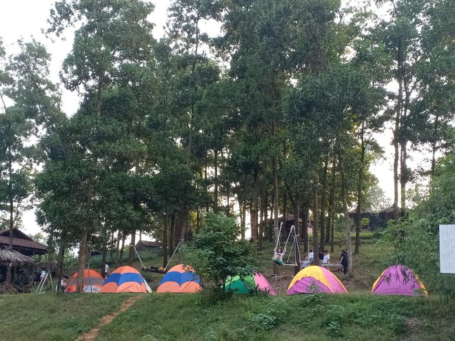 Hà Nội: Mách 3 địa điểm cắm trại cực nổi có dịch vụ trọn gói 2N1Đ cho gia đình 4 người, giá không quá 2 triệu đồng - Ảnh 6.