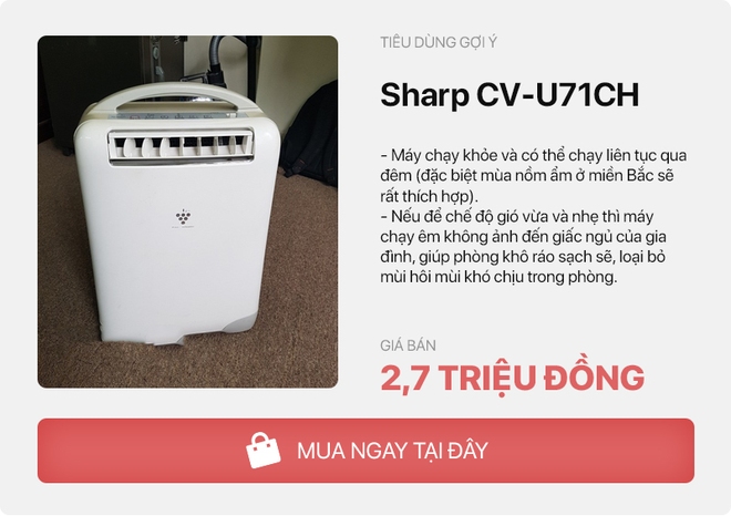 Mùa nồm đỉnh cao, mẹ đảm Hà Nội sắm máy hút ẩm Sharp giá 3 triệu và phát hiện điều quan trọng này - Ảnh 7.