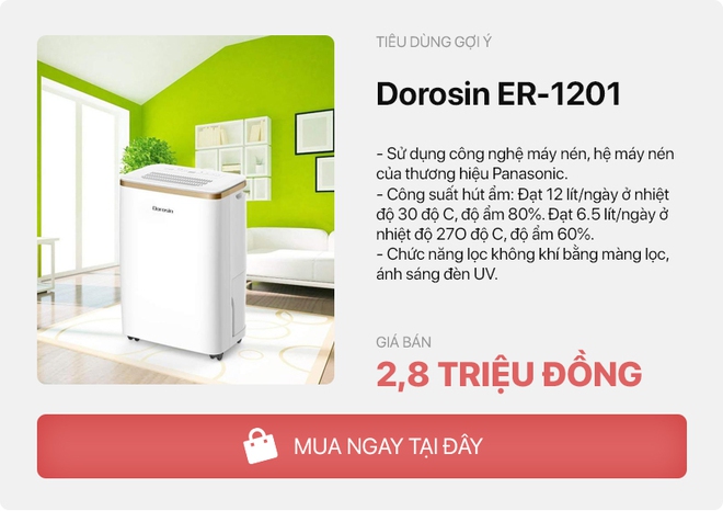 Mùa nồm đỉnh cao, mẹ đảm Hà Nội sắm máy hút ẩm Sharp giá 3 triệu và phát hiện điều quan trọng này - Ảnh 8.