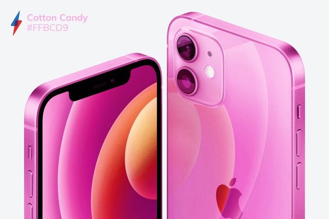 Quên iPhone 12 màu tím mộng mơ đi mà ngắm nhìn bộ concept iPhone 13 với 5 màu sắc mới cực quái - Ảnh 5.
