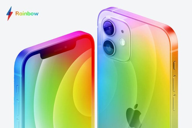 Quên iPhone 12 màu tím mộng mơ đi mà ngắm nhìn bộ concept iPhone 13 với 5 màu sắc mới cực quái - Ảnh 6.