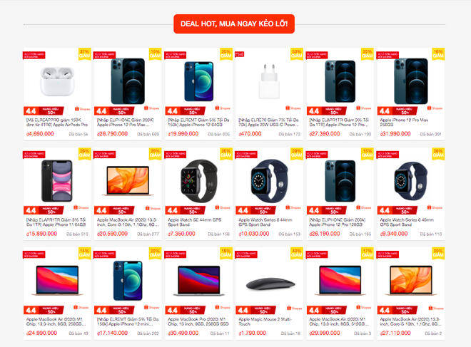 Nhiều sản phẩm Apple đang được giảm giá tới 50% trong ngày hội siêu sale 4/4 - Ảnh 2.