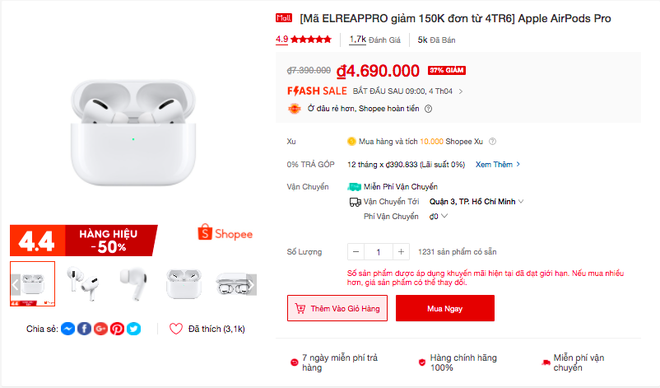 Nhiều sản phẩm Apple đang được giảm giá tới 50% trong ngày hội siêu sale 4/4 - Ảnh 5.