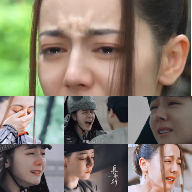 Lộ clip Địch Lệ Nhiệt Ba khóc bằng tiếng mẹ đẻ ở Trường Ca Hành, netizen vẫn khui chi tiết diễn xuất dở tệ? - Ảnh 3.