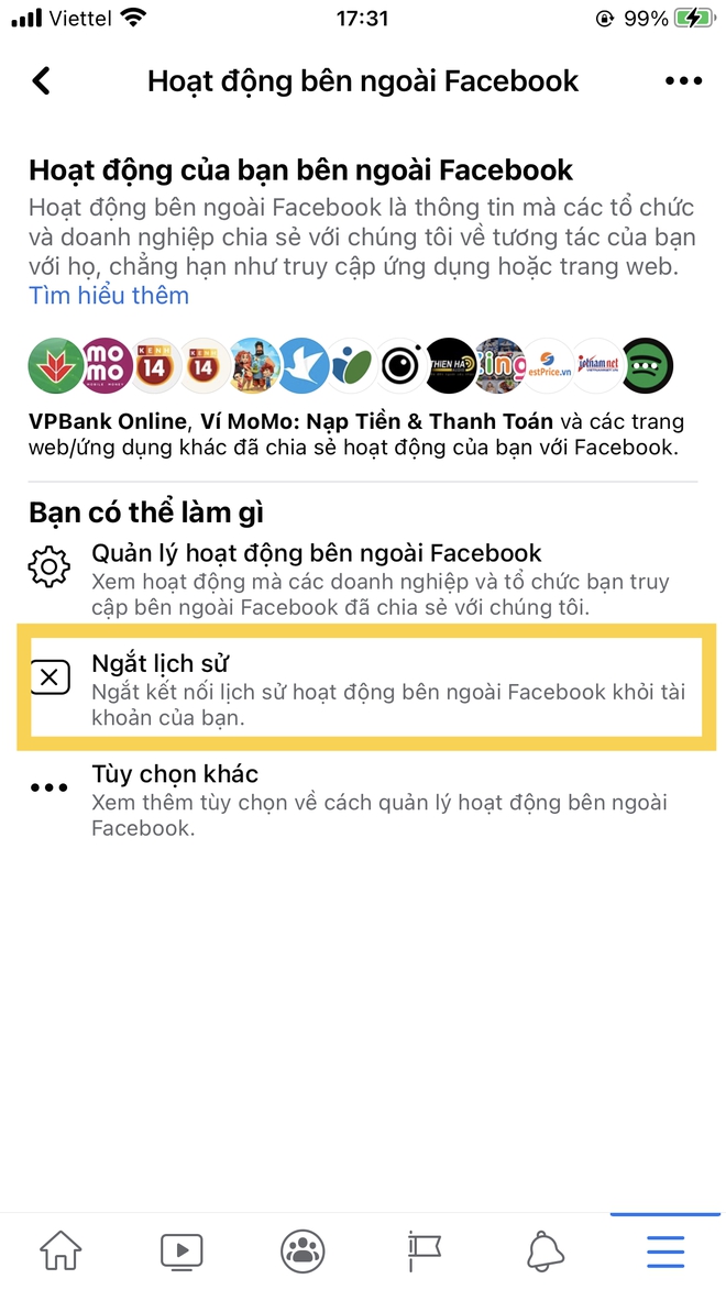 Làm gì, search gì cũng bị Facebook biết rõ, đây là cách chặn theo dõi từ nền tảng này! - Ảnh 3.