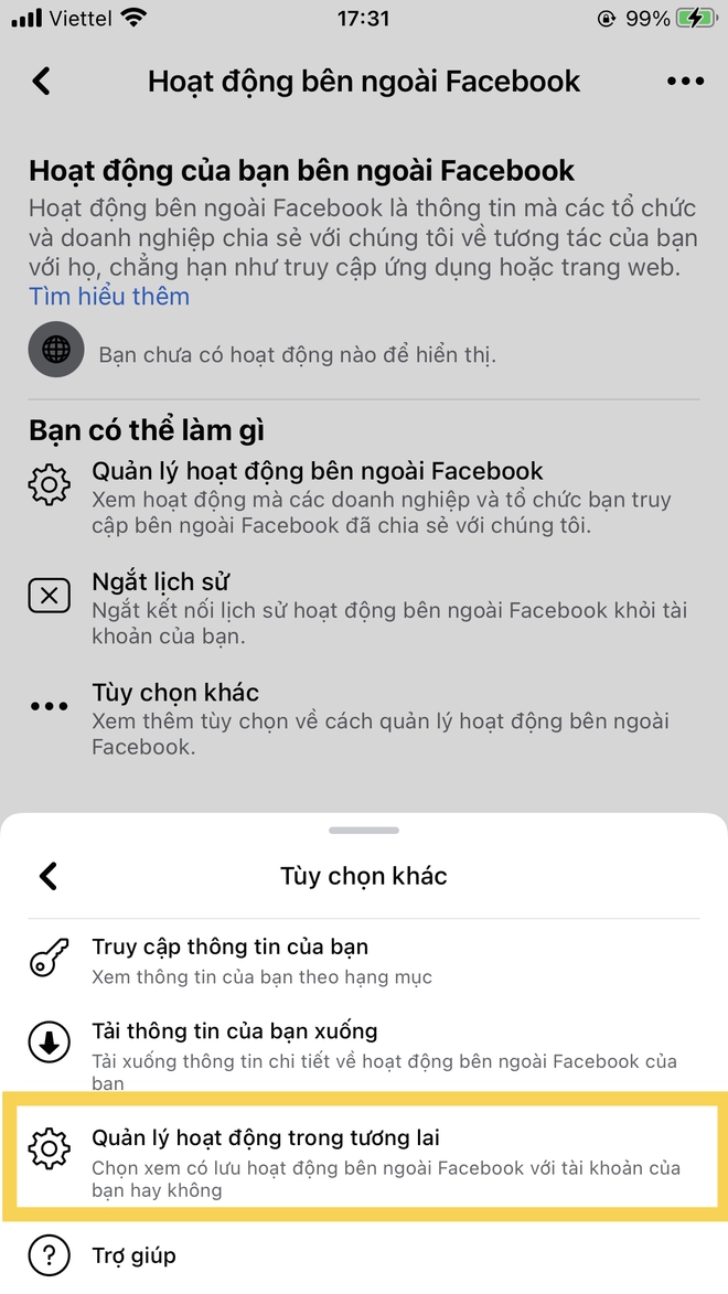 Làm gì, search gì cũng bị Facebook biết rõ, đây là cách chặn theo dõi từ nền tảng này! - Ảnh 4.