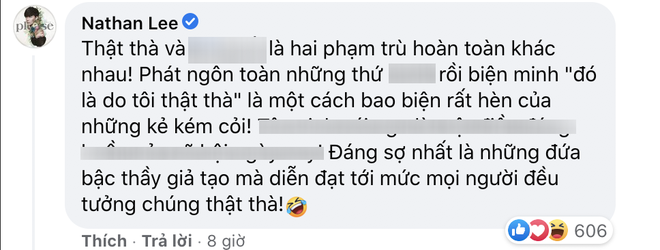 Giữa drama, Nathan Lee bỗng ám chỉ: Bậc thầy của giả tạo diễn đạt tới mức mọi người đều tưởng thật thà - Ảnh 2. Giữa drama, Nathan Lee bỗng ám chỉ: Bậc thầy của giả tạo diễn đạt tới mức mọi người đều tưởng thật thà - Ảnh 2.