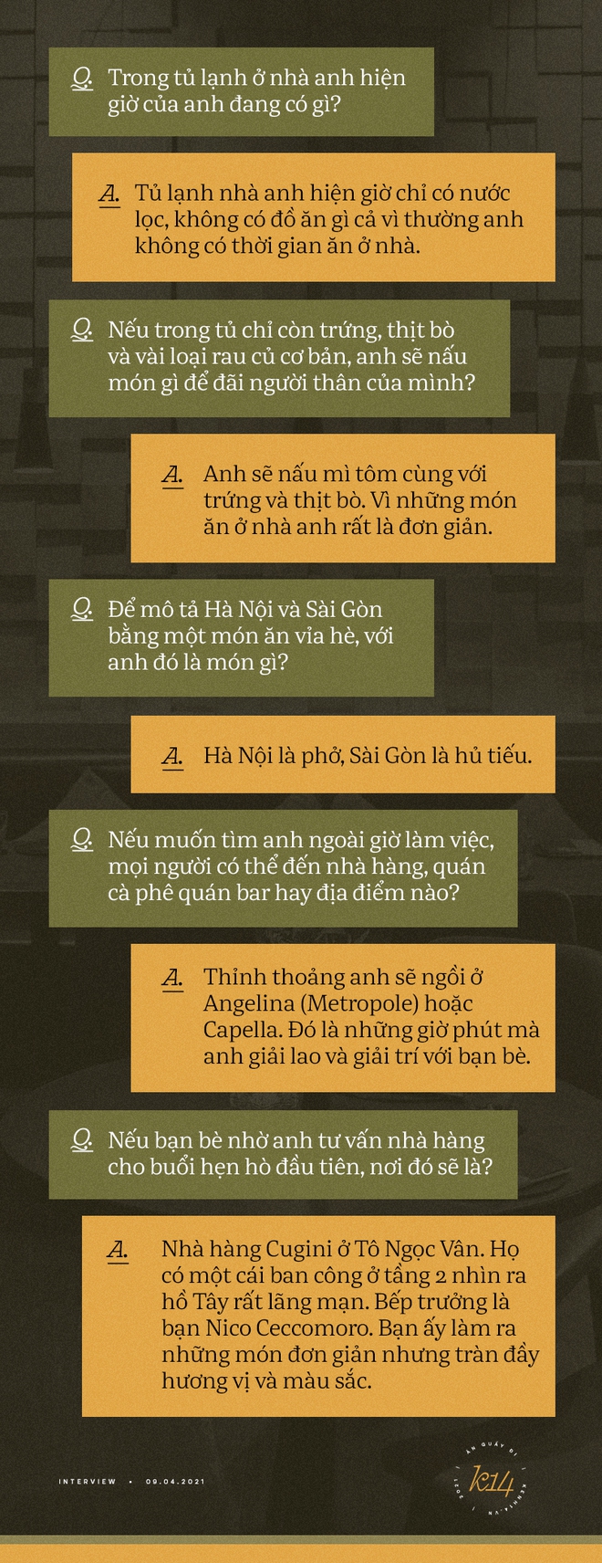 Gặp founder kiêm bếp trưởng 28 tuổi của T.U.N.G dining, nhà hàng Hà Nội vừa lọt top 100 châu Á - Ảnh 25. Gặp founder kiêm bếp trưởng 28 tuổi của T.U.N.G dining, nhà hàng Hà Nội vừa lọt top 100 châu Á - Ảnh 25.