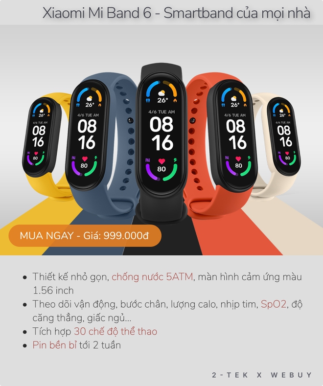 Từ 390k, chọn fitness band nào đa năng lại đẹp xinh vừa mắt Gen Z nhất? - Ảnh 4.