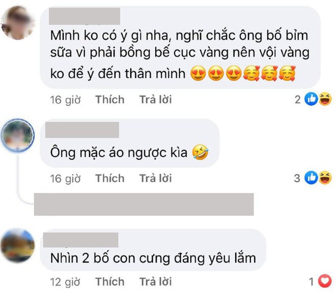 Bị netizen hiểu lầm l&agrave; mải chăm con đến mặc cả &aacute;o ngược, bố bỉm &Ocirc;ng Cao Thắng vội ph&acirc;n trần: Mẫu &aacute;o n&oacute; vậy m&agrave; mọi người - Ảnh 3.