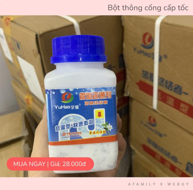 Combo 3 m&oacute;n đồ dọn dẹp nh&agrave; cửa chỉ 132k: Tắc cống, toilet bẩn hay quạt trần b&aacute;m bụi đều sạch trong t&iacute;ch tắc - Ảnh 8.