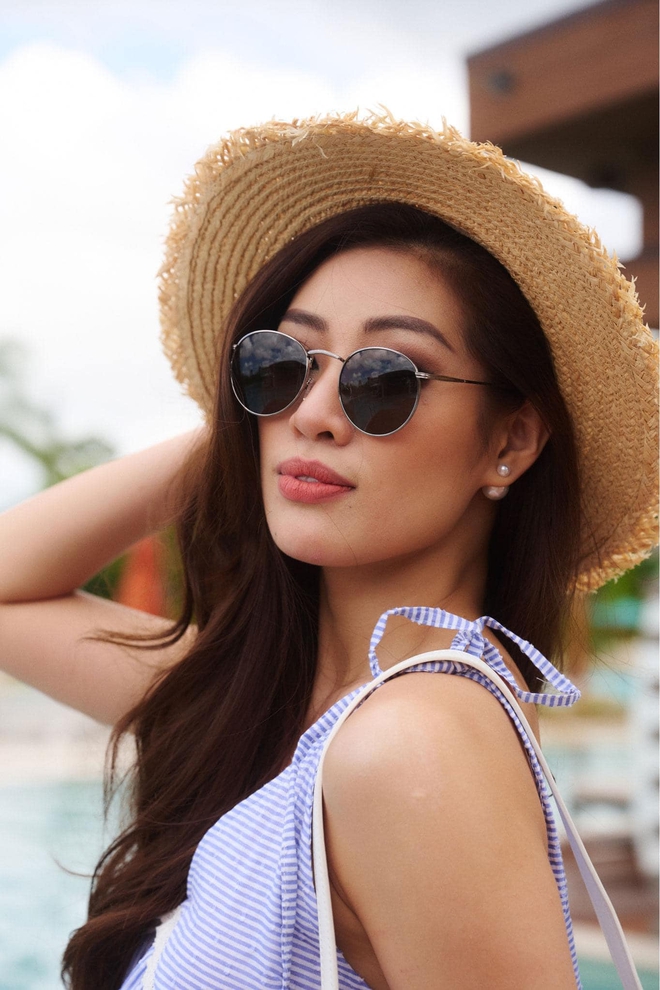 Khánh Vân đọ sắc cùng Miss Universe 2019: Nhan sắc rạng rỡ, nổi bật trên Instagram của cuộc thi - Ảnh 7.