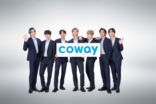 BTS trở thành đại sứ thương hiệu toàn cầu mới của Coway - Ảnh 1.