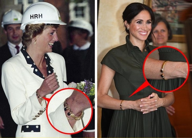 Meghan Markle lôi cả Công nương Diana vào cuộc chiến thách thức Hoàng gia Anh, bằng chứng ở một món phụ kiện nhỏ xíu - Ảnh 9.