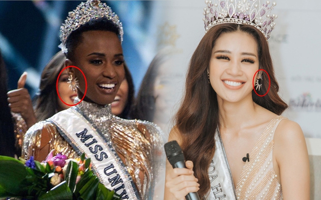 Khánh Vân đụng hàng với đương kim Hoa hậu Hoàn vũ Thế giới và đây không phải là lần đầu! - Ảnh 2.