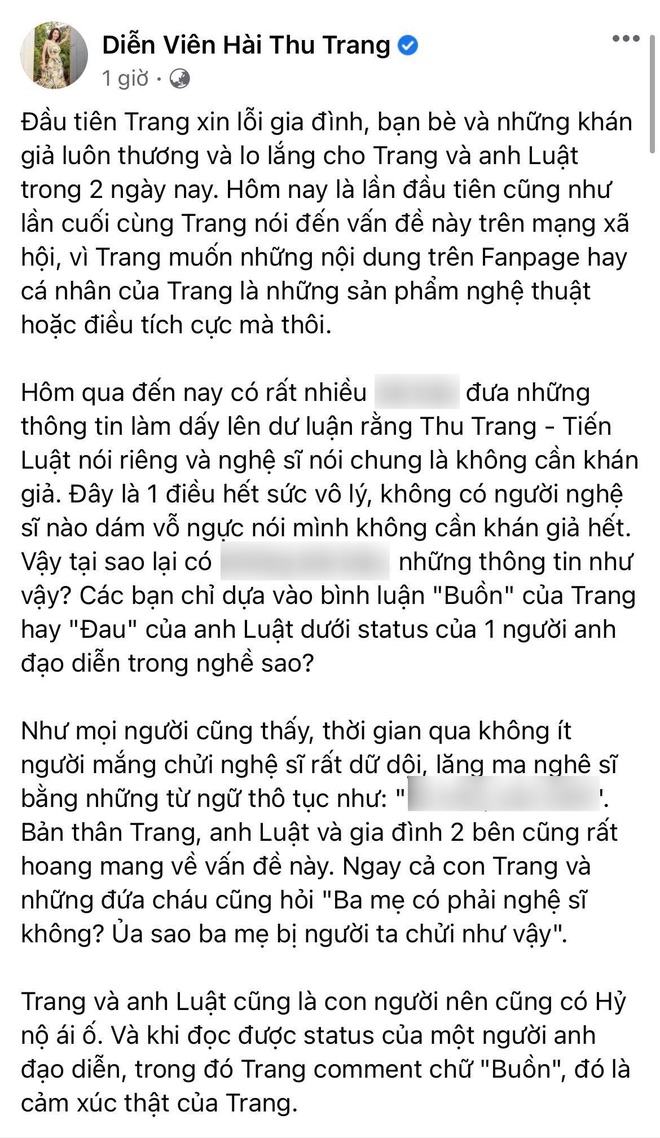 Tranh cãi nảy lửa quan niệm Khán giả nuôi nghệ sĩ: Đạo diễn Quốc Bảo bức xúc, Thu Trang - Tiến Luật bị ném đá vì hiểu lầm - Ảnh 4.