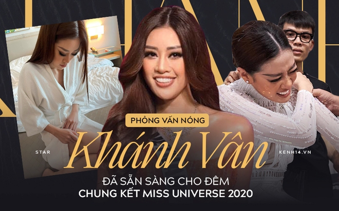 Phỏng vấn nóng phía Khánh Vân trước Chung kết Miss Universe: Em vẫn ổn, dù chân đau nhưng em vẫn chiến hết mình trên sân khấu - Ảnh 2.