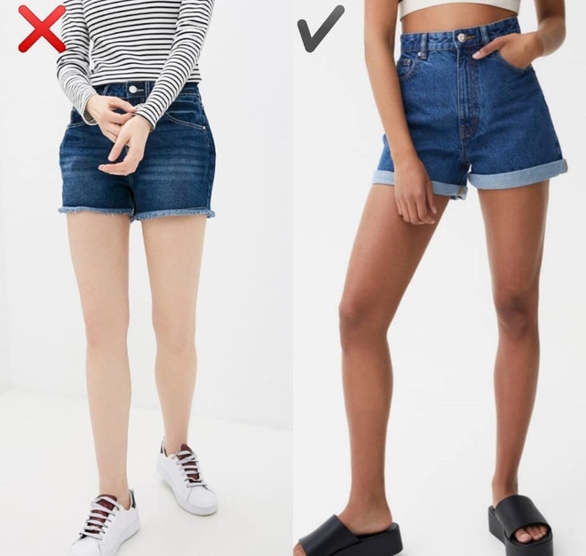 6 kiểu quần short jeans “đánh tụt” style của bạn xuống mức thảm họa - Ảnh 2.