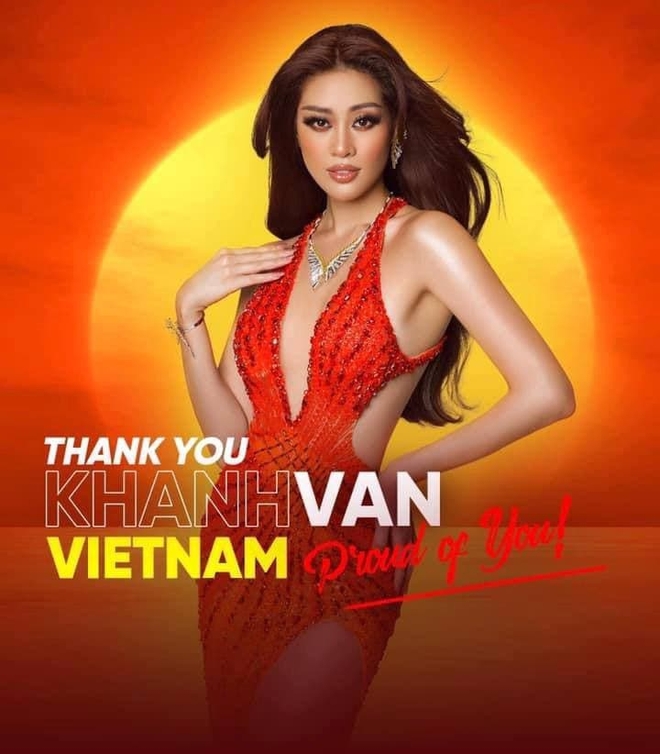 Hé lộ hình ảnh rạng rỡ của Khánh Vân trên sân khấu Miss Universe sau khi dừng chân ở top 21! - Ảnh 1.