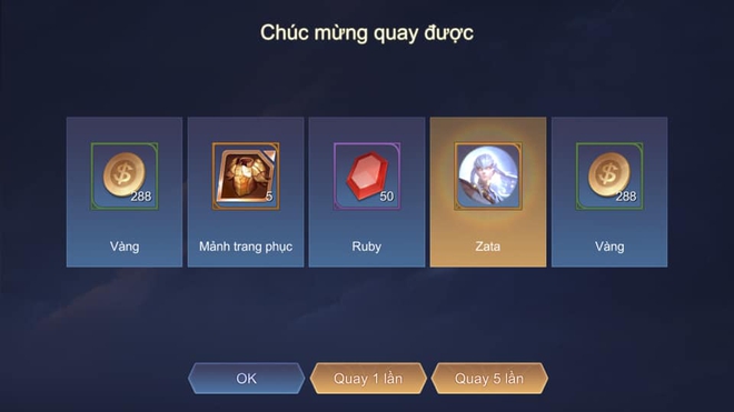 Liên Quân Mobile: Garena thêm quà cực xịn trong Vòng quay kho báu, hàng loạt game thủ nhận về skin bậc S trở lên - Ảnh 8.