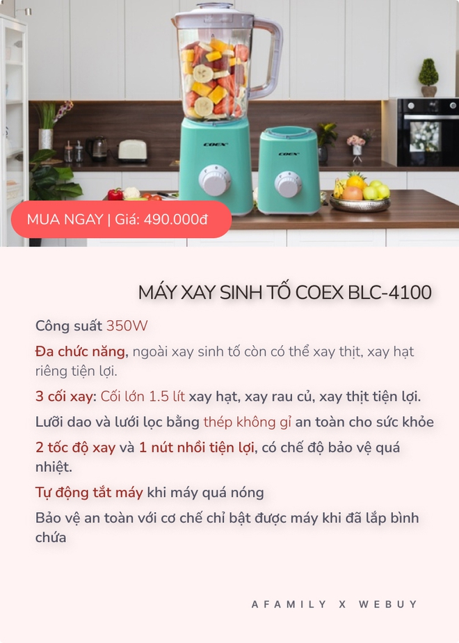 10 món đồ gia dụng giảm giá cực shock, chị em “yêu bếp” nhanh tay săn ngay kẻo lỡ - Ảnh 1.