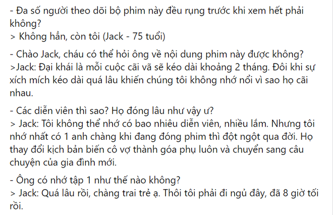C&oacute; bộ phim d&agrave;i ngang một đời người, kh&aacute;n giả review bi h&agrave;i: &Ocirc;ng b&agrave; từ c&otilde;i &acirc;m trở về để hỏi c&aacute;i kết - Ảnh 5.