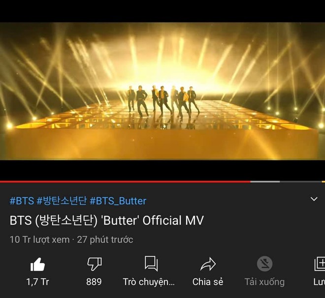 Butter của BTS trở thành MV đạt 10 và 20 triệu views nhanh nhất lịch sử, chạm nóc No.1 Melon như một điều hiển nhiên - Ảnh 2.