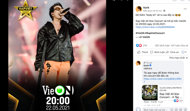 Rhymastic gọi Rap Việt Concert là hàng khủng giấu tới bây giờ, Binz, Karik, Wowy và Anh Tú đều đã sẵn sàng, còn bạn? - Ảnh 3.