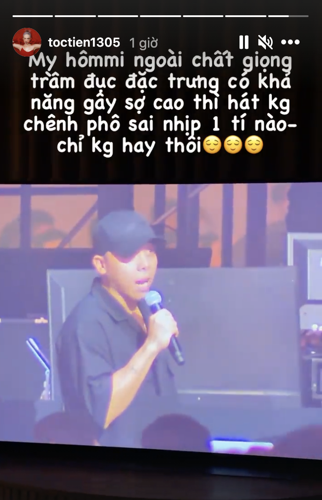 Tóc Tiên công khai khen Hoàng Touliver hết lời trong Rap Việt concert, nhưng nghe kỹ sao... cứ sai quá sai? - Ảnh 2.