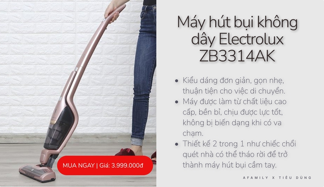 M&ecirc; m&aacute;y h&uacute;t bụi kh&ocirc;ng d&acirc;y th&igrave; c&oacute; ngay 5 d&ograve;ng m&aacute;y thương hiệu nổi tiếng m&agrave; gi&aacute; rất dễ thở - Ảnh 2.