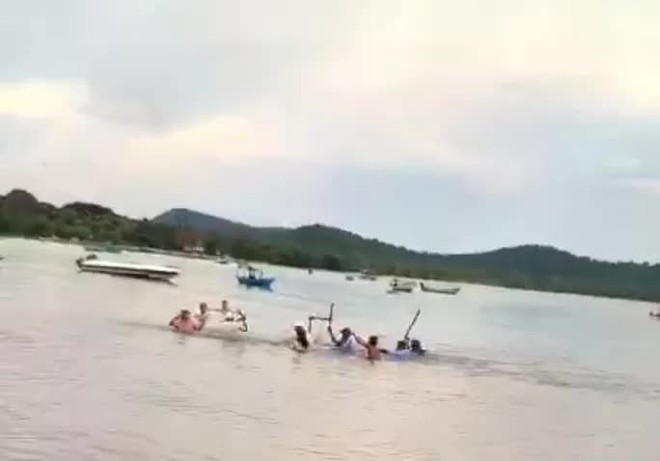 Tạm giữ 6 bảo vệ khu nghỉ dưỡng ở Ph&uacute; Quốc đ&aacute;nh g&atilde;y tay du kh&aacute;ch - Ảnh 2.
