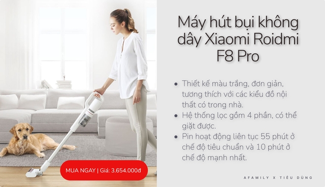 Mê máy hút bụi không dây thì có ngay 5 dòng máy thương hiệu nổi tiếng mà giá rất dễ thở - Ảnh 3.