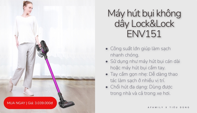 M&ecirc; m&aacute;y h&uacute;t bụi kh&ocirc;ng d&acirc;y th&igrave; c&oacute; ngay 5 d&ograve;ng m&aacute;y thương hiệu nổi tiếng m&agrave; gi&aacute; rất dễ thở - Ảnh 4.