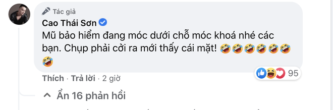 Khoe ảnh chạy siêu xe chất lừ, Cao Thái Sơn bị netizen nhắc nhở ý thức tham gia giao thông, phải vội vàng giải thích - Ảnh 4.