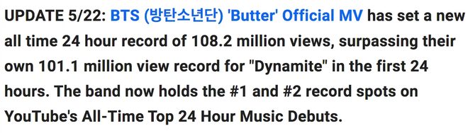 BTS lập 5 kỉ lục Guinness nhờ thành tích YouTube và Spotify, đúng là không có đỉnh nhất chỉ có đỉnh hơn! - Ảnh 2.