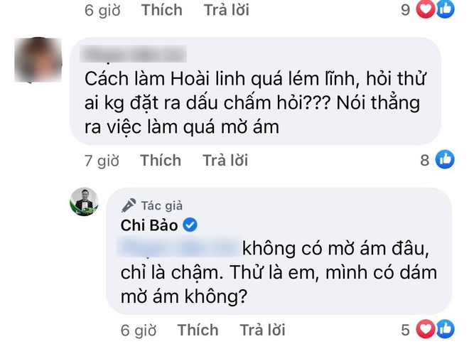 Chi Bảo đáp trả 1 chọi 1 antifan về vụ NS Hoài Linh kêu gọi từ thiện 13,7 tỷ đồng: “Không có gì mờ ám, chỉ là chậm” - Ảnh 3.