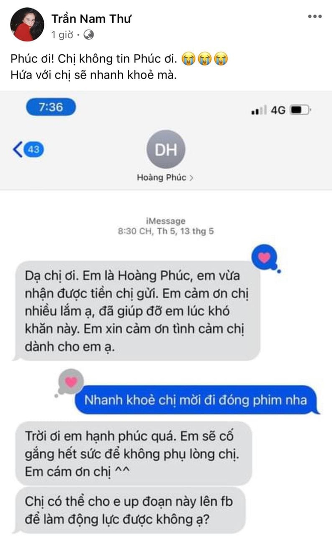 Nam Thư, Huỳnh Lập... đau xót khi hay tin Hoàng Phúc (Cười Xuyên Việt) qua đời vì bệnh hiểm nghèo - Ảnh 4.