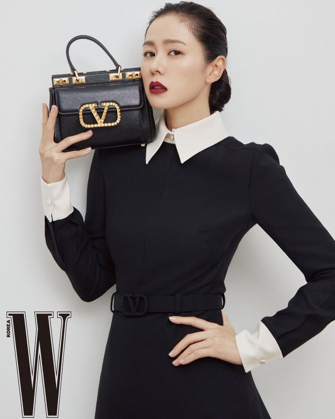 Son Ye Jin đổ bộ tạp ch&iacute; với diện mạo lột x&aacute;c qu&aacute; kh&aacute;c lạ: Son đậm dừ ch&aacute;t nhưng sao visual vẫn đỉnh bất chấp thế chị đẹp? - Ảnh 3.