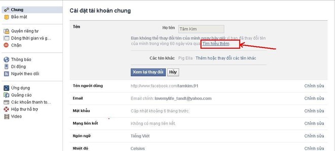 Hướng dẫn đổi tên Facebook khi chưa đủ 60 ngày - Ảnh 2.