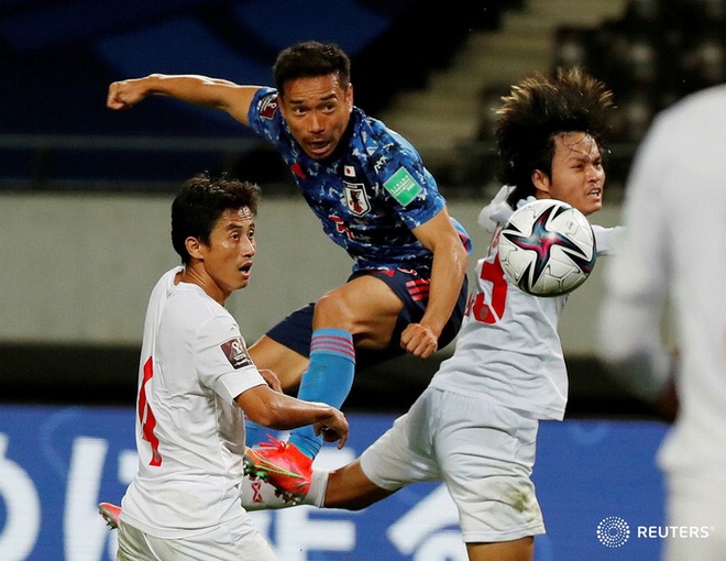 Nhật Bản đè bẹp Myanmar bằng chiến thắng 10-0 tại vòng loại World Cup 2022 - Ảnh 1.