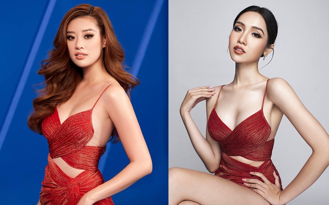 Đỗ Nhật Hà đụng hàng Khánh Vân trong loạt ảnh mới: Nàng Hậu nào sexy hơn? - Ảnh 2.