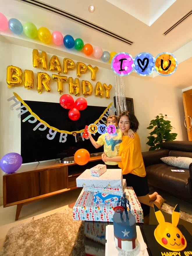 Thu Minh v&agrave; &ocirc;ng x&atilde; ngoại quốc mừng sinh nhật con trai, ai ngờ nh&oacute;c tỳ lai mới 6 tuổi m&agrave; đ&atilde; c&oacute; t&iacute;nh c&aacute;ch đặc biệt thế n&agrave;y! - Ảnh 4.