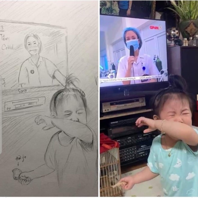 Tâm sự của nữ bác sĩ có con khóc đòi bế khi thấy mẹ trên ti vi: Dù hứa với con ngoan, mấy hôm nữa mẹ về, nhưng đó là nói dối - Ảnh 1. Tâm sự của nữ bác sĩ có con khóc đòi bế khi thấy mẹ trên ti vi: Dù hứa với con ngoan, mấy hôm nữa mẹ về, nhưng đó là nói dối - Ảnh 1.