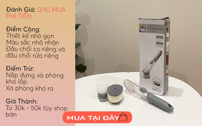 Vợt sale dụng cụ cọ rửa tiện lợi, d&ugrave;ng thử th&igrave; thấy... đ&uacute;ng l&agrave; h&agrave;ng sale - Ảnh 6.