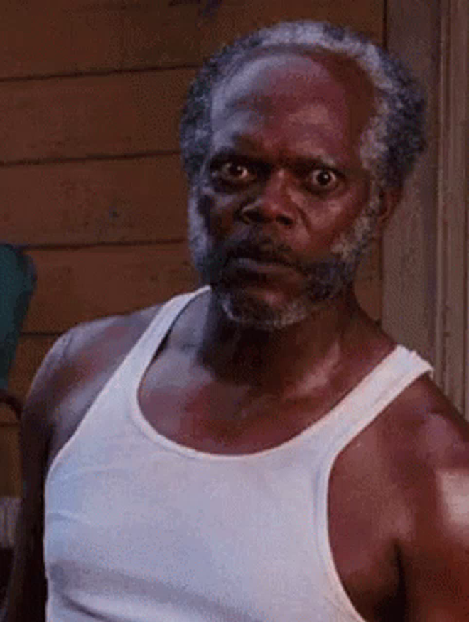 Samuel L. Jackson đóng vai Ken Carter 40 tuổi trong Coach Carter