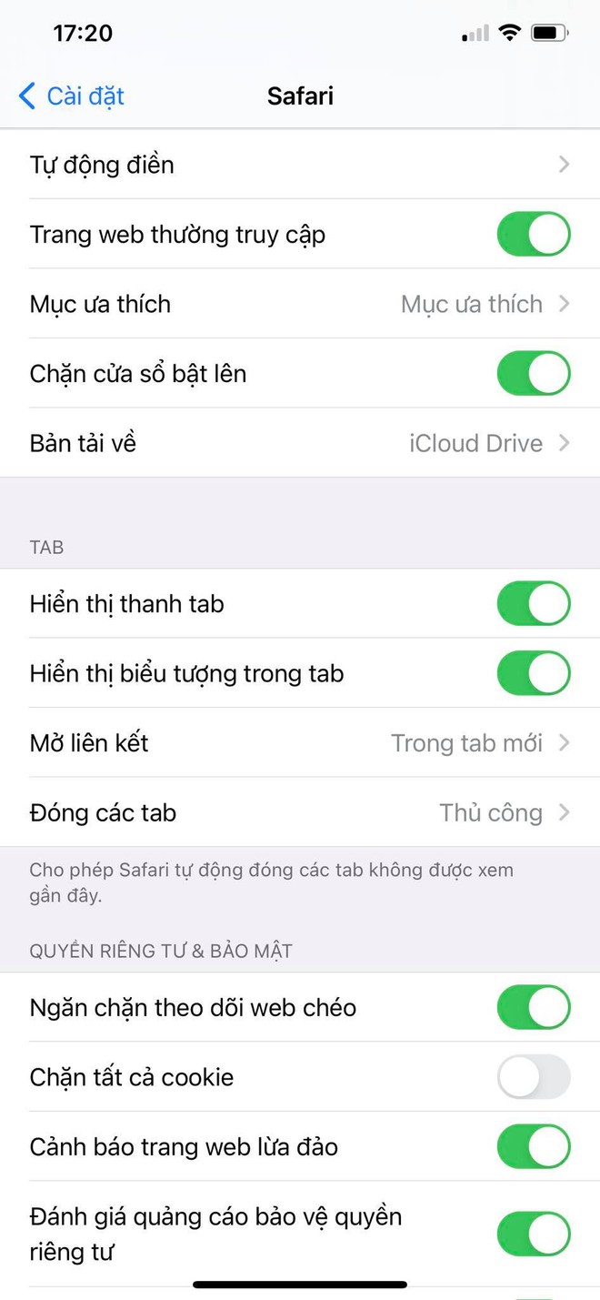 Mẹo hay đóng nhanh tất cả các tab Safari trên iPhone mà chúng ta chưa từng biết tới - Ảnh 3.