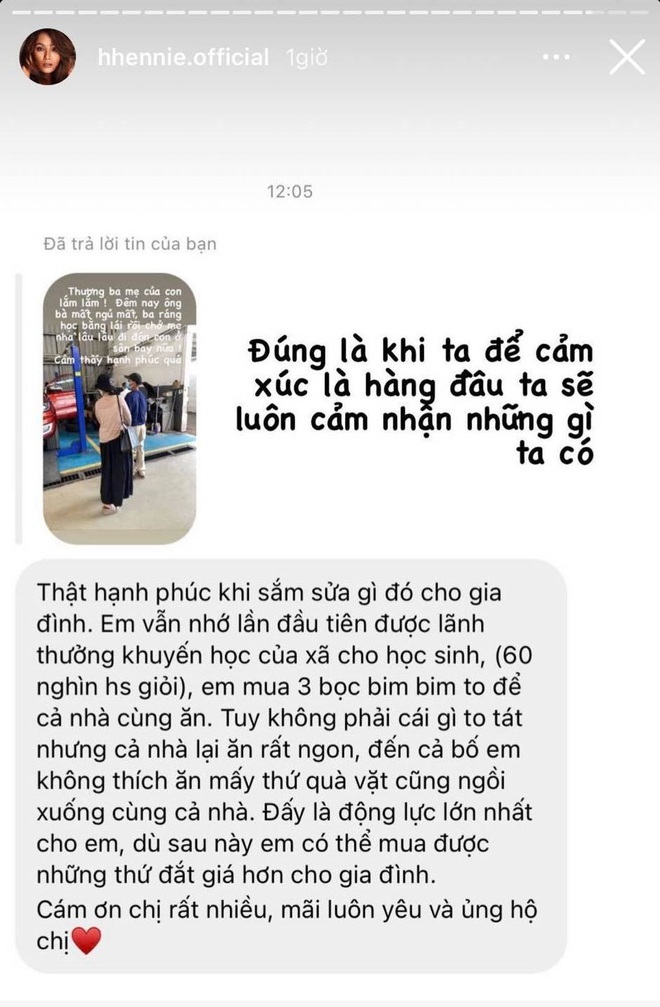 Nói là làm, nàng hậu bình dân nhất Vbiz HHen Niê tậu xế tặng bố mẹ để không thua thiệt với lối xóm bạn bè - Ảnh 4.