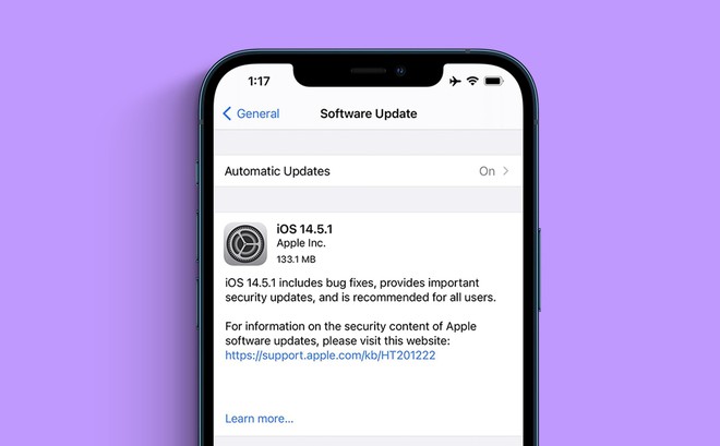 iOS 14.5 gặp vấn đề nghiêm trọng, Apple vội vã tung ra bản cập nhật để vá lỗi, người dùng cần tải về ngay! - Ảnh 3. iOS 14.5 gặp vấn đề nghiêm trọng, Apple vội vã tung ra bản cập nhật để vá lỗi, người dùng cần tải về ngay! - Ảnh 3.